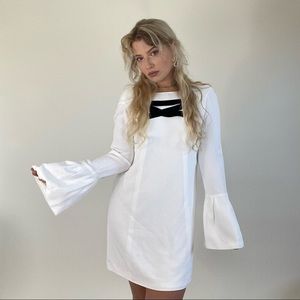 Retro 60’s style Halston dress with bell sleeves